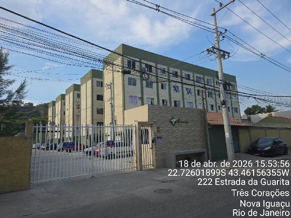 Imóvel com excelente localização — Apartamento no Sao Benedito, Nova Iguacu - RJ, Apto 301, 2 quartos, 1 vaga, 45,68m²