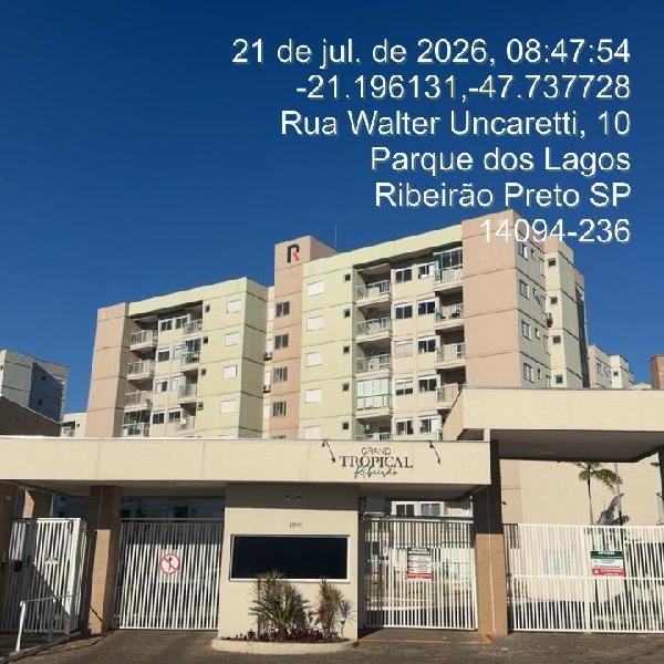 Chance única — Apartamento no Residencial Parque dos Servidores, Ribeirao Preto - SP, Apto 803, 1 vaga, 58,57m²
