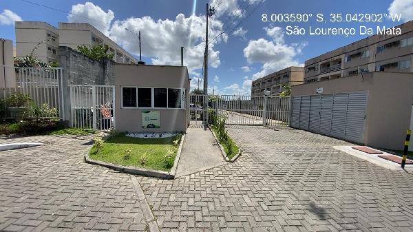 Imóvel com bom aproveitamento — Apartamento no Muribara, Sao Lourenco da Mata - PE, Apto 204, 3 quartos, 1 vaga, 53,55m²