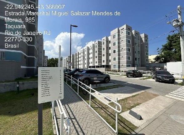 Imóvel com potencial de valorização — Apartamento no Jacarepagua, Rio de Janeiro - RJ, Apto 204, 41m²
