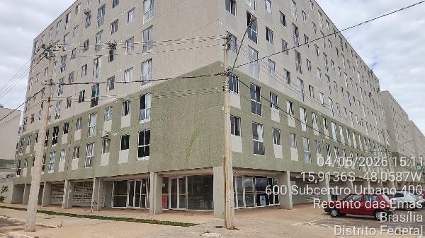 Oportunidade em destaque — Apartamento no Recanto das Emas, Brasilia - DF, Apto 344, 1 quarto, 27,79m²
