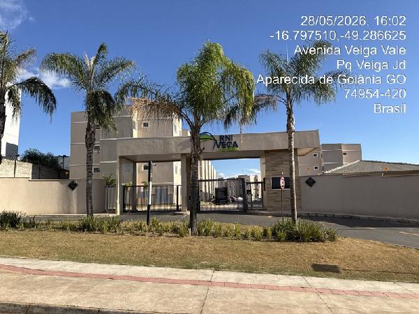 Imóvel com ótimo custo — Apartamento no Parque Veiga Jardim, Aparecida de Goiania - GO, Apto 101, 2 quartos, 1 vaga, 45,65m²