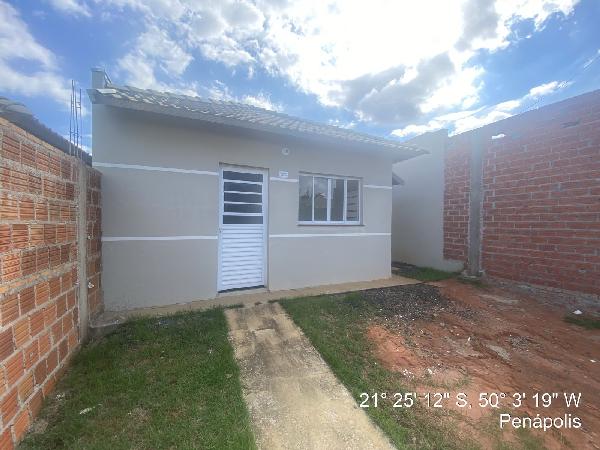 Imóvel com ótimo custo — Casa no Residencial Mais Solar Penapolis I, Penapolis - SP, Nº 2200, 2 quartos, 1 vaga, 140m²