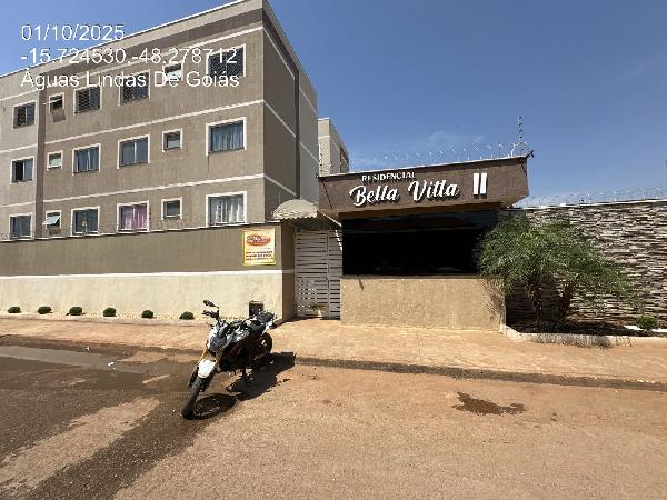 Ótima oportunidade — Apartamento no Mansoes Por do Sol, Aguas Lindas de Goias - GO, Apto 204, 2 quartos, 1 vaga, 45m²