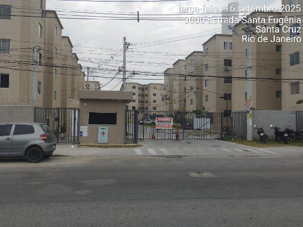 Imóvel com localização privilegiada — Apartamento no Santa Cruz, Rio de Janeiro - RJ, Apto 206, 2 quartos, 1 vaga, 40,54m²