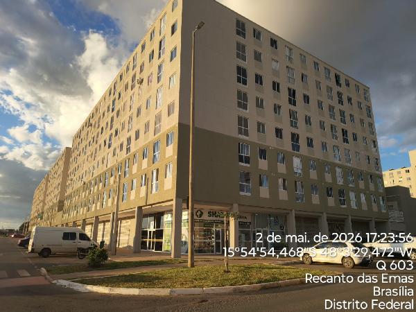 Condição facilitada — Apartamento no Recanto das Emas, Brasilia - DF, Apto 703, 2 quartos, 27,79m²