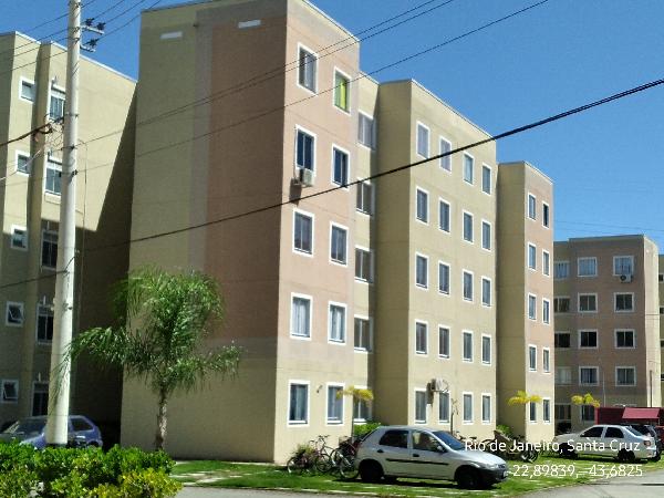 Grande chance — Apartamento no Freg de Santa Cruz, Rio de Janeiro - RJ, Apto 302, 2 quartos, 41,32m²