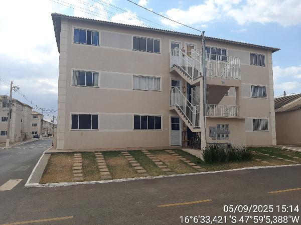 Condição facilitada — Apartamento no Chacaras e Mansoes Santa Maria, Valparaiso de Goias - GO, Apto 101, 2 quartos, 1 vaga, 73,76m²