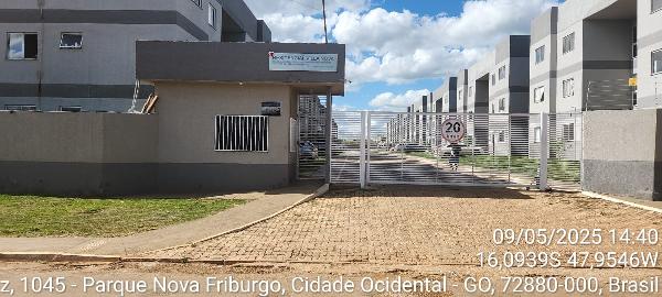Ótima oportunidade — Apartamento no Mansoes Recreio Mossoro, Cidade Ocidental - GO, Apto 905, 2 quartos, 1 vaga, 43,04m²