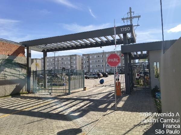 Oportunidade para moradia — Apartamento no Chácara Piratininga, Franca - SP, Apto 22, 2 quartos, 1 vaga, 45,99m²