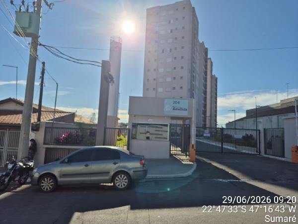 Imóvel com boa estrutura — Apartamento no Jardim Basilicata, Sumare - SP, Apto 83, 2 quartos, 1 vaga, 53,69m²