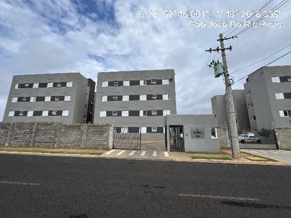 Oferta com excelente localização — Apartamento no Parque Residencial da Fraternidade, Sao Jose do Rio Preto - SP, Apto 33, 2 quartos, 1 vaga, 44,77m²