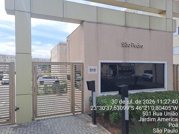 Imóvel bem localizado — Apartamento no Jardim America, Poa - SP, Apto 101, 2 quartos, 1 vaga, 44,28m²