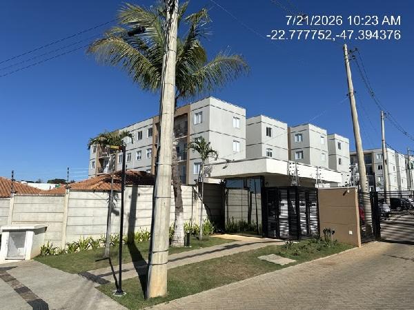 Oferta limitada — Apartamento no Recreio Alvorada, Santa Barbara D'oeste - SP, Apto 05, 2 quartos, 1 vaga, 43,55m²