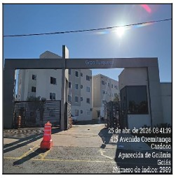 Imóvel com grande valor — Apartamento no Cardoso Continuacao, Aparecida de Goiania - GO, Apto 104, 2 quartos, 1 vaga, 66,39m²