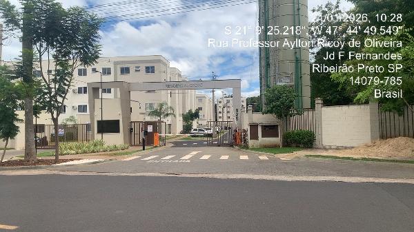 Excelente oportunidade — Apartamento no Jardim Ouro Branco, Ribeirao Preto - SP, Apto 303, 2 quartos, 1 vaga, 40,82m²
