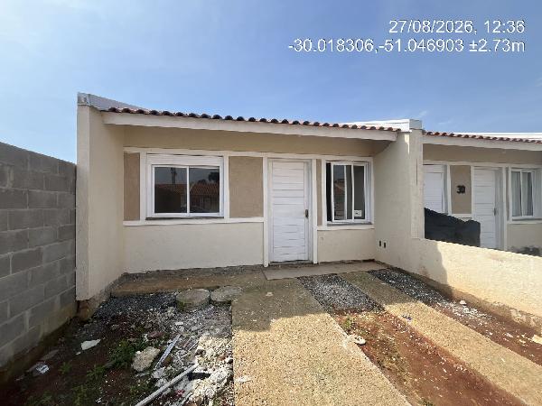 Oferta com destaque — Casa no Piratini, Alvorada - RS, Nº 24, 2 quartos, 1 vaga, 46,43m²