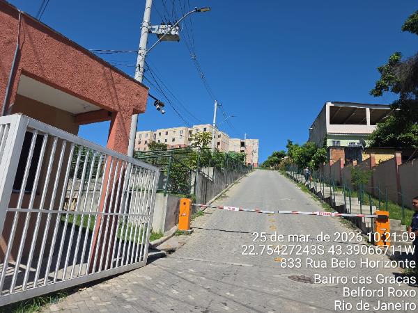Imóvel com grande valor — Apartamento no Das Gracas, Belford Roxo - RJ, Apto 110, 2 quartos, 1 vaga, 56,23m²
