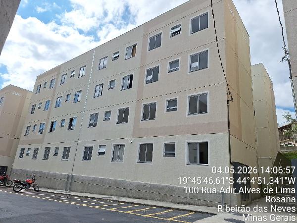 Oportunidade de investimento — Apartamento no Dona Clara, Ribeirao das Neves - MG, Apto 201, 2 quartos, 1 vaga, 38,4m²