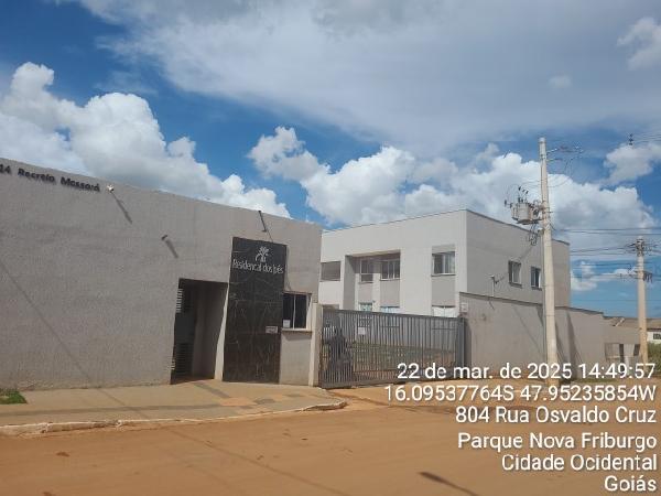 Oferta recomendada — Apartamento no Mansoes Recreio Mossoro, Cidade Ocidental - GO, Apto 202, 2 quartos, 1 vaga, 53,54m²