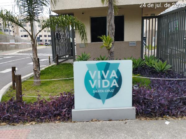 Imóvel com boa estrutura — Apartamento no Santa Cruz, Rio de Janeiro - RJ, Apto 307, 2 quartos, 1 vaga, 41,28m²