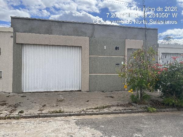 Imóvel para morar ou investir — Casa no Pedrinhas, Juazeiro do Norte - CE, Nº 61, 2 quartos, 1 vaga, 161,43m²