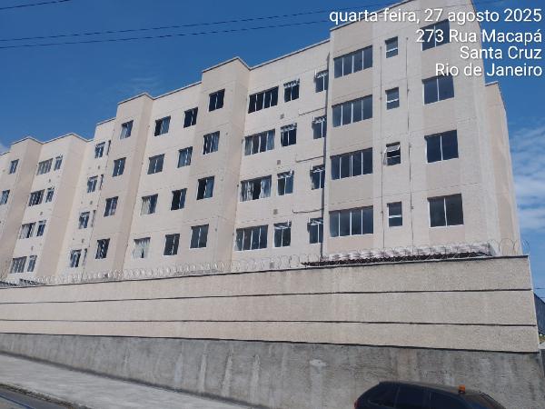Excelente escolha — Apartamento no Santa Cruz, Rio de Janeiro - RJ, Apto 206, 2 quartos, 1 vaga, 41,28m²
