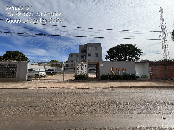 Ótima oportunidade — Apartamento no Mansoes Olinda, Aguas Lindas de Goias - GO, Apto 301, 2 quartos, 1 vaga, 46,62m²