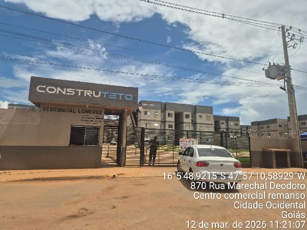 Oferta limitada — Apartamento no Mansoes Recreio Mossoro, Cidade Ocidental - GO, Apto 807, 2 quartos, 1 vaga, 41,78m²