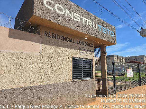 Imóvel com potencial — Apartamento no Mansoes Recreio Mossoro, Cidade Ocidental - GO, Apto 2202, 2 quartos, 1 vaga, 41,78m²