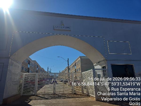 Destaque da região — Apartamento no Chacaras Brasil A, Valparaiso de Goias - GO, Apto 301, 2 quartos, 1 vaga, 44,11m²