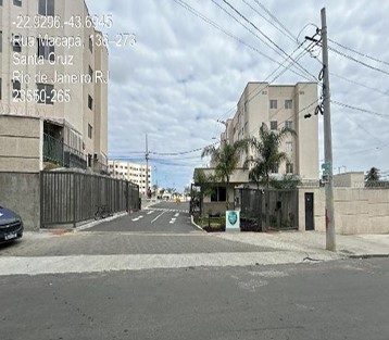 Oportunidade certa — Apartamento no Santa Cruz, Rio de Janeiro - RJ, Apto 205, 2 quartos, 1 vaga, 41,07m²