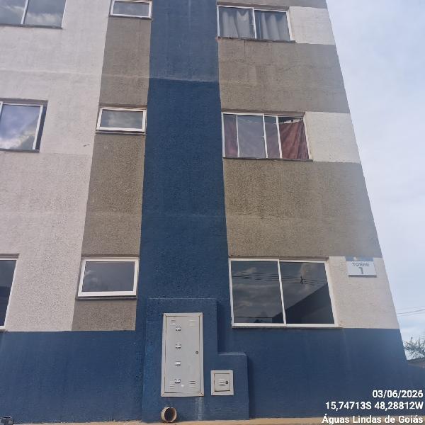 Oferta em destaque — Apartamento no Parque da Barragem Setor 11, Aguas Lindas de Goias - GO, Apto 202, 2 quartos, 1 vaga, 47,34m²